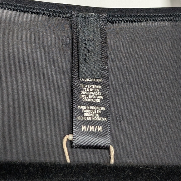 Skims Jelly Sheer Intimates Dress Rhinestone Mini RARE NWT Onyx Black - Picture 6 of 10